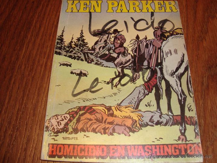 C&oacute;mics: ken parker n.4 homicidio en washington - Foto 1
