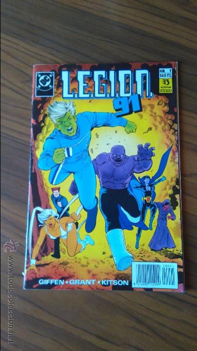 C&oacute;mics: LEGION 91 N&ordm; 1. PERFECTO ESTADO - Foto 1