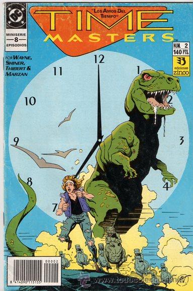 C&oacute;mics: TIME MASTERS. LOS AMOS DEL TIEMPO. N&ordm; 2. COMIC. EDICIONES ZINCO. DC. 1990. - Foto 1