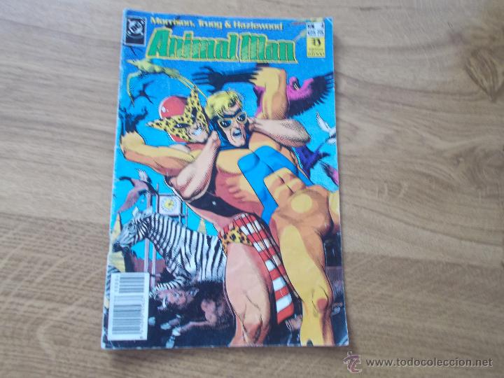 C&oacute;mics: ANIMAL MAN N&ordm; 4 EDICIONES ZINCO - Foto 1