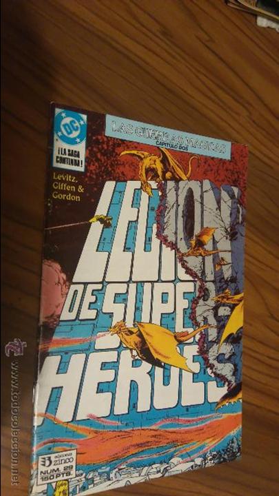 C&oacute;mics: LEGION DE SUPER-HEROES 29. BUEN ESTADO. LAS GUERRAS M&Aacute;GICAS CAP. 2 - Foto 1