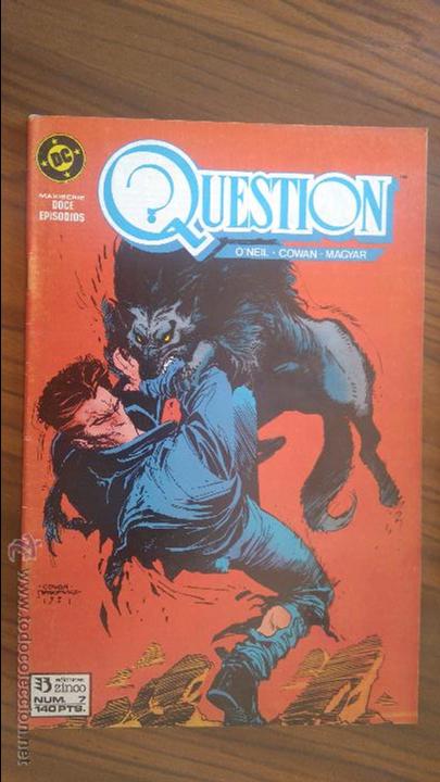 C&oacute;mics: QUESTION 7. O&acute;NEIL, COWAN Y MAGYAR. BUEN ESTADO - Foto 1
