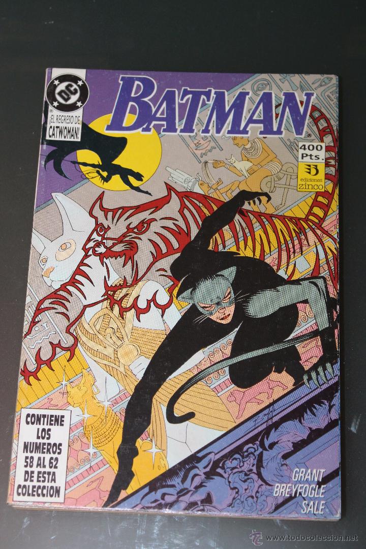 C&oacute;mics: Batman volumen 2 Retapado con los numeros 58 al 62 Zinco - Foto 1