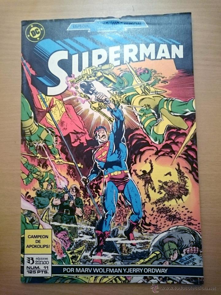 C&oacute;mics: COMIC SUPERMAN ESPECIAL LEGENDS N&ordm; 11 - EDICIONES ZINCO - Foto 1