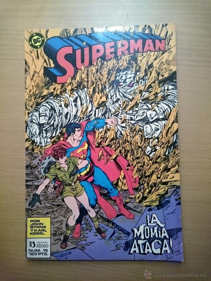 C&oacute;mics: COMIC SUPERMAN N&ordm; 15 LA MOMIA ATACA! - EDICIONES ZINCO - Foto 1