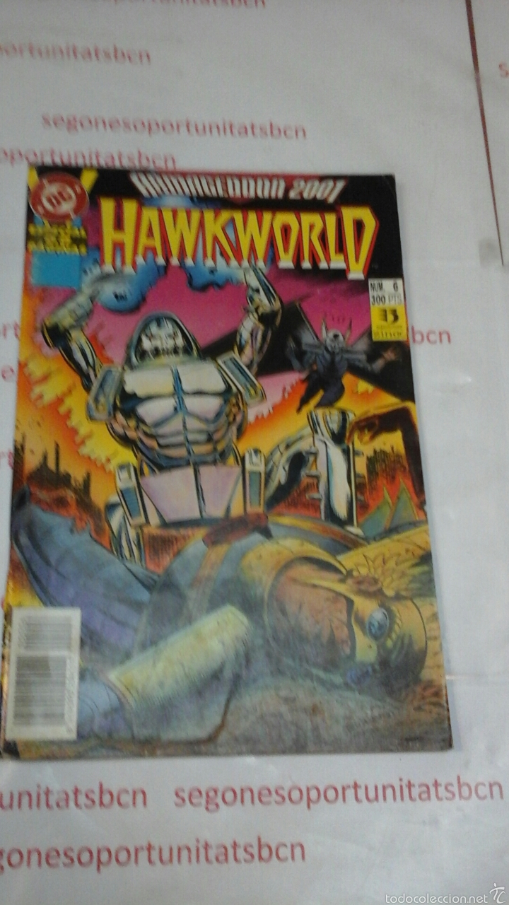 C&oacute;mics: ARMAGEDDON 2001 - HAWKWORLD - N&deg;6 - ZINCO - Foto 1