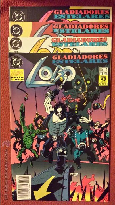 Cómics: Lobo: Gladiadores estelares 1 al 4 - ZINCO - Foto 1 - 54638839