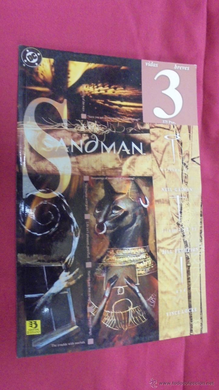 C&oacute;mics: SANDMAN. VIDAS BREVES. N&ordm; 3. EDICIONES ZINCO. - Foto 1