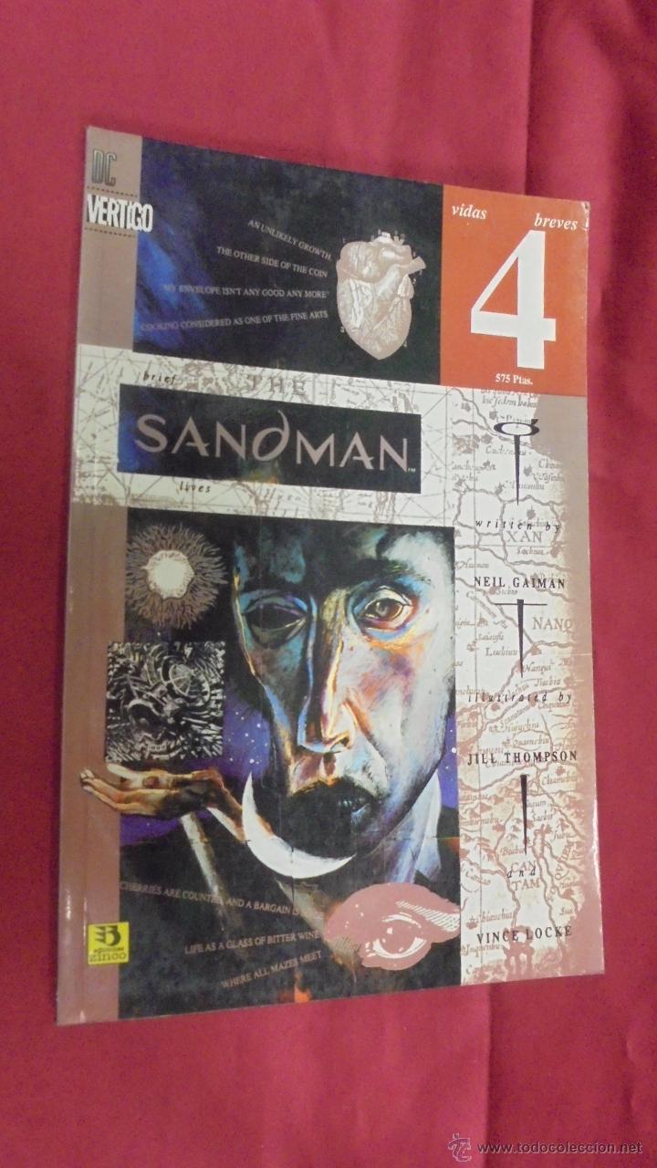 C&oacute;mics: SANDMAN. VIDAS BREVES. N&ordm; 4. EDICIONES ZINCO. - Foto 1