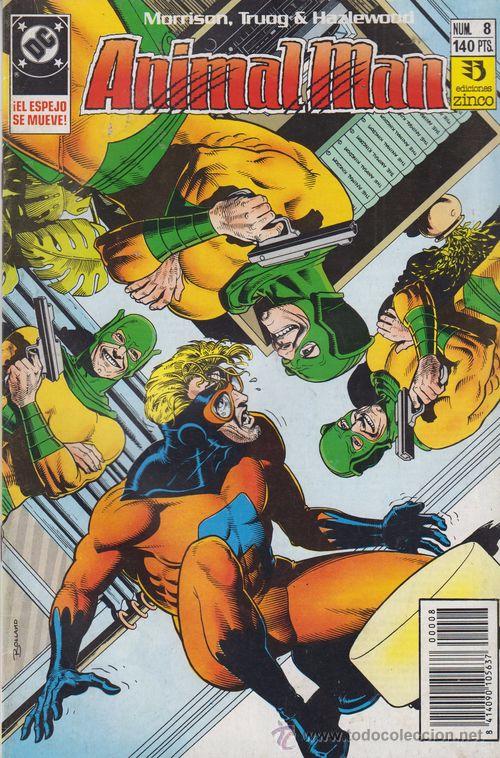 C&oacute;mics: ANIMAL MAN N&ordm; 8 DC - EDICIONES ZINCO - Foto 1