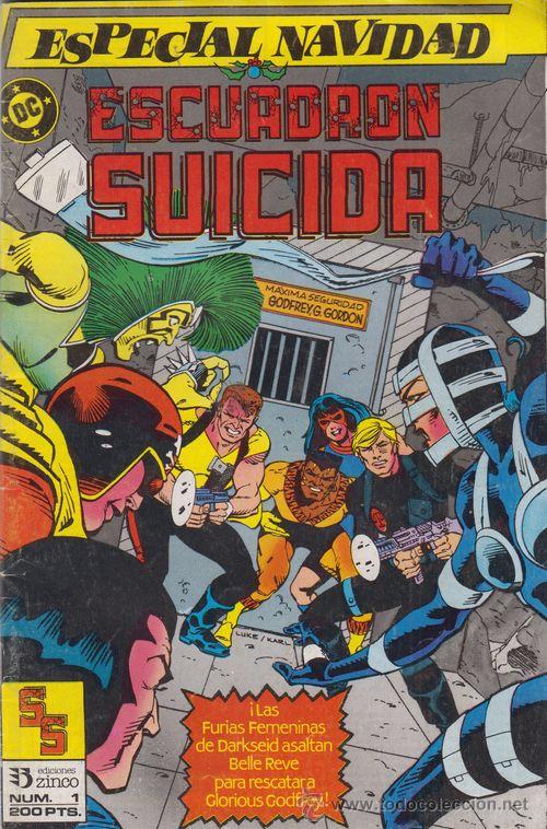 C&oacute;mics: ESCUADRON SUICIDA ESPECIAL NAVIDAD N&ordm; 1 DC - EDICIONES ZINCO - Foto 1