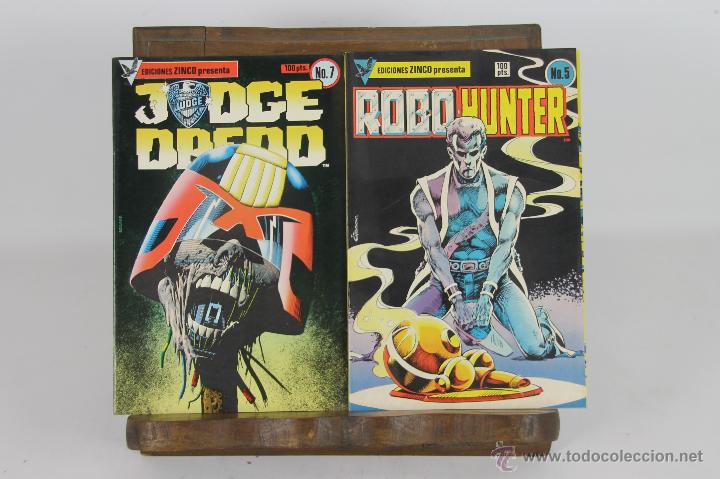 Comics: 5738 - ROBO HUNTER. EDICIONES ZINCO. 1984. 8 NUMEROS.