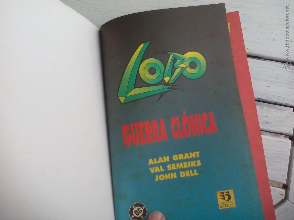 C&oacute;mics: Lobo guerra Cl&oacute;nica.. Alan Grant. DC comics Zinco 1995 - Foto 5