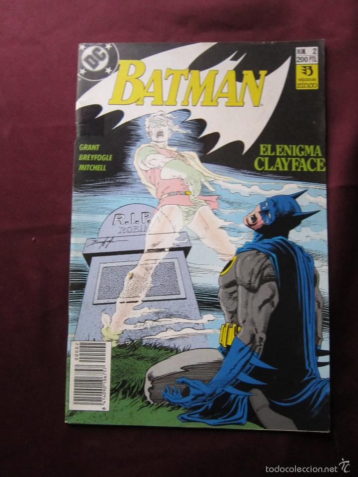 C&oacute;mics: Batman El Enigma Clayface N&ordm; 2. Grant, Breyfogle, Mitchell. Ediciones Zinco DC TEBENI 1990 MBE - Foto 1