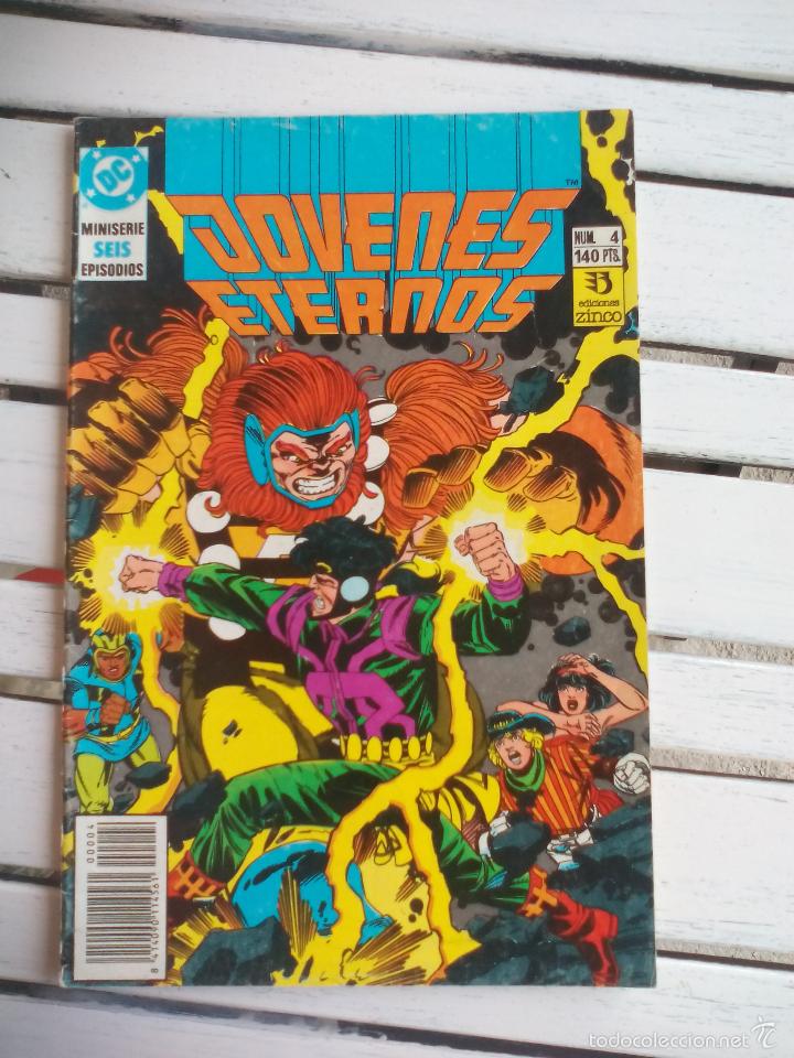 C&oacute;mics: Jovenes eternos. num. n&ordm; 4. Ediciones Zinco. DC comics. Comic. - Foto 1