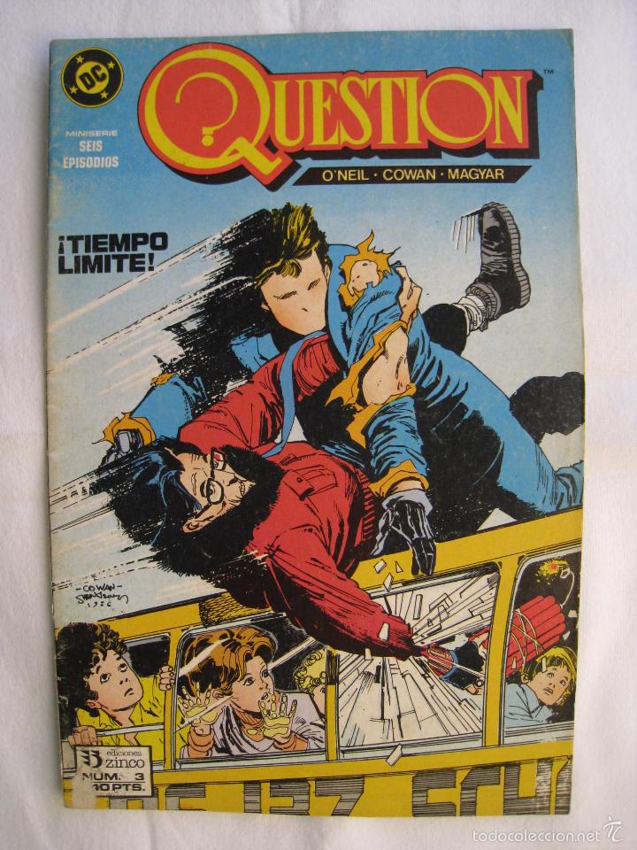 C&oacute;mics: QUESTION - N&ordm; 3 - EDICIONES ZINCO. - Foto 2