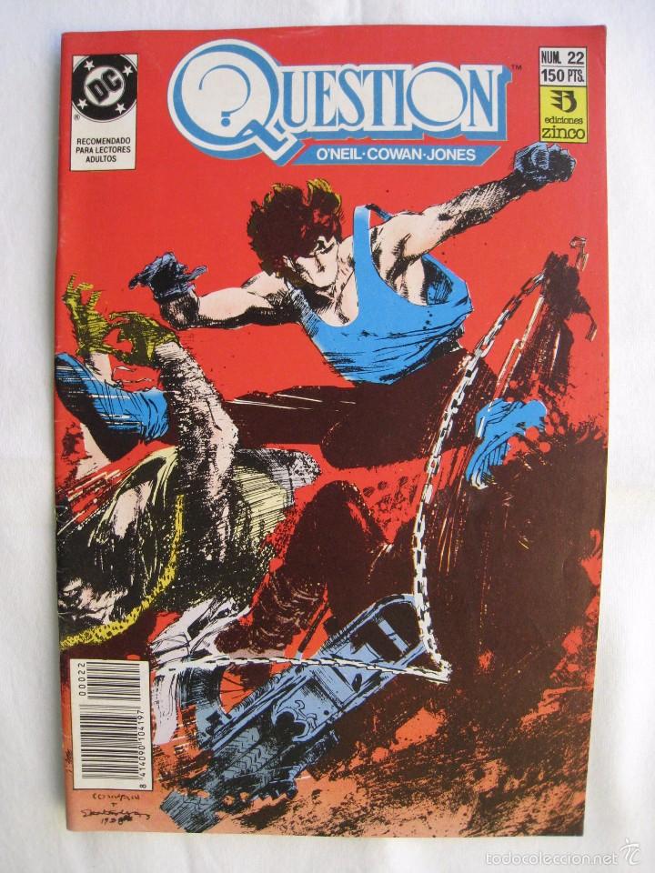 C&oacute;mics: QUESTION - N&ordm; 22 - EDICIONES ZINCO. - Foto 1