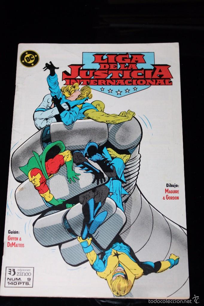 C&oacute;mics: Liga de la Justicia Internacional 9 Zinco - Foto 1