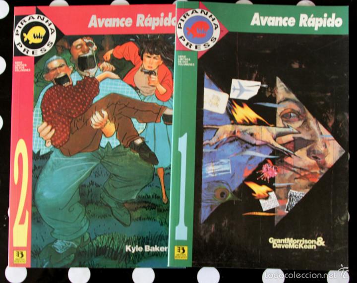 C&oacute;mics: AVANCE RAPIDO (MORRISON/MCKEAN)  2 TOMOS. SERIE COMPLETA - Foto 1