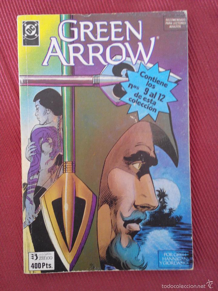 C&oacute;mics: Green Arrow retapado n&ordm; 3: n&uacute;meros 9 al 12. Ediciones Zinco - Foto 1
