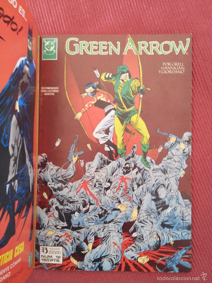 C&oacute;mics: Green Arrow retapado n&ordm; 3: n&uacute;meros 9 al 12. Ediciones Zinco - Foto 3