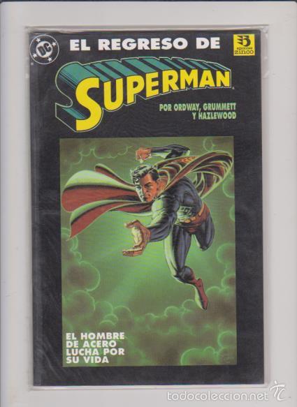 C&oacute;mics: SUPERMAN - EL REGRESO - EDICIONES ZINCO & DC COMICS 475 PTS - Foto 1