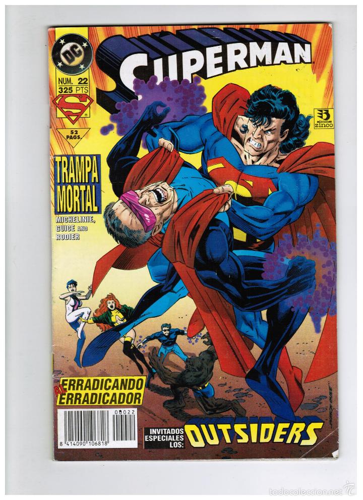 C&oacute;mics: SUPERMAN VOL 3 N&ordm; 22 - 52 PAGS. ZINCO - Foto 1