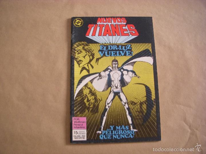 C&oacute;mics: NUEVOS TITANES N&ordm; 40, EDITORIAL ZINCO - Foto 1