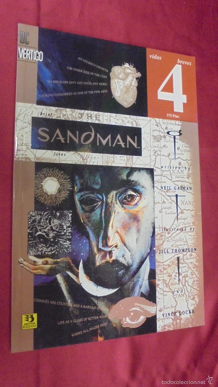 C&oacute;mics: SANDMAN VIDAS BREVES 4. EDICIONES ZINCO. - Foto 1