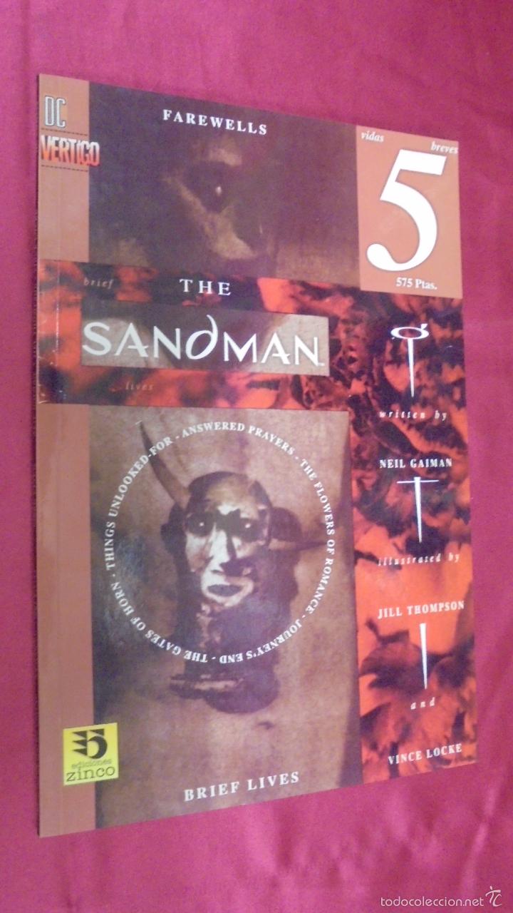 C&oacute;mics: SANDMAN VIDAS BREVES 5. EDICIONES ZINCO. - Foto 1