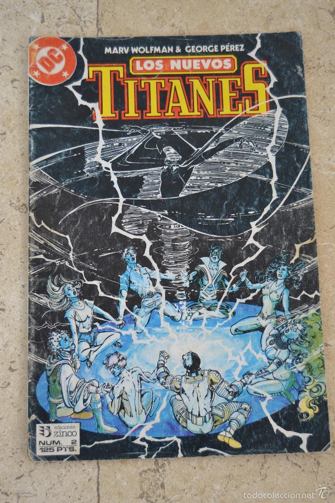 C&oacute;mics: LOS NUEVOS TITANES ED. ZINCO NUMERO 2 - Foto 1