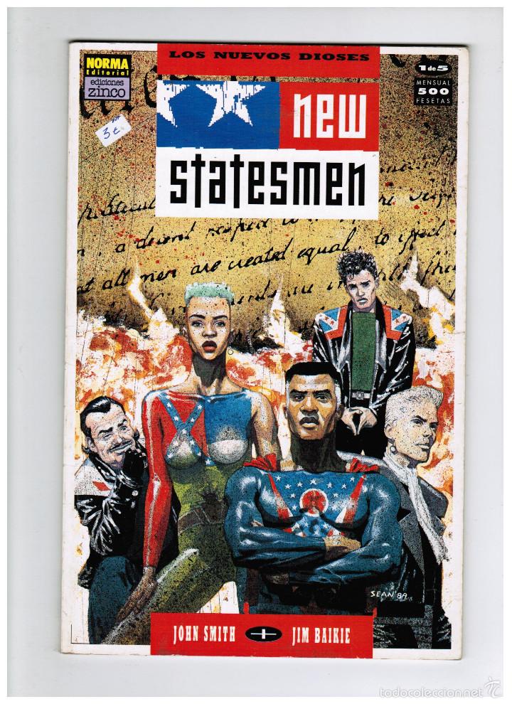 C&oacute;mics: NEW STATESMEN N&ordm; 1 DE 5 - NORMA / ZINCO - Foto 1