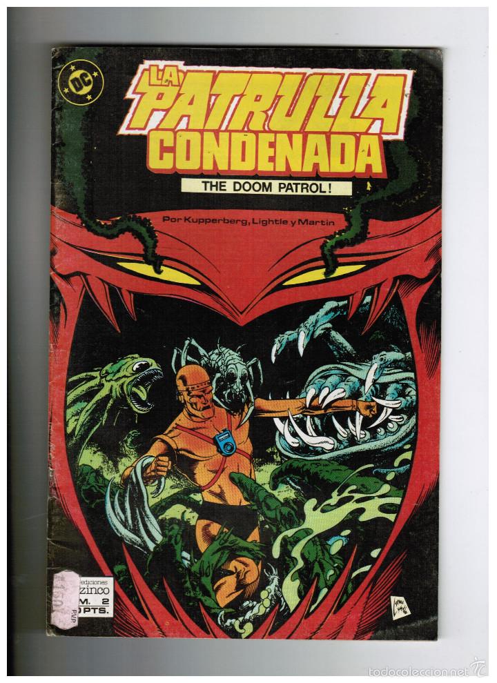 C&oacute;mics: LA PATRULLA CONDENADA N&ordm; 2 - ZINCO - Foto 1