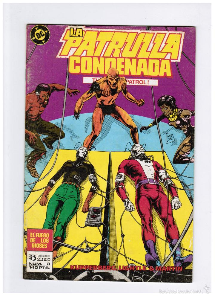 C&oacute;mics: LA PATRULLA CONDENADA N&ordm; 3 - ZINCO - Foto 1