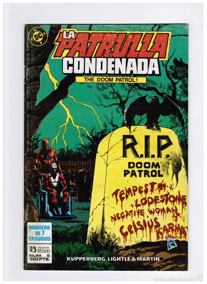 C&oacute;mics: LA PATRULLA CONDENADA N&ordm; 5 DE 7 - ZINCO - Foto 1