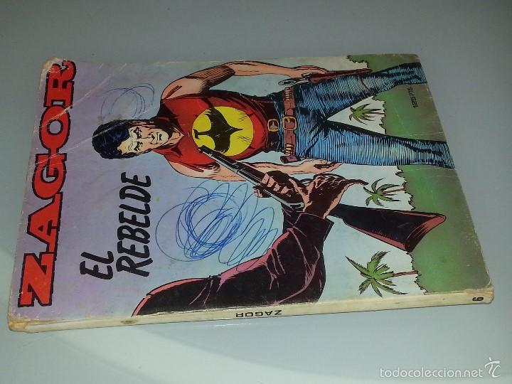 C&oacute;mics: ZAGOR N&ordm; 6 - EL REBELDE - EDICIONES ZINCO - A&Ntilde;O 1982 - Foto 2