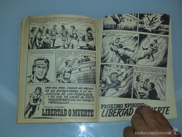 C&oacute;mics: ZAGOR N&ordm; 6 - EL REBELDE - EDICIONES ZINCO - A&Ntilde;O 1982 - Foto 8