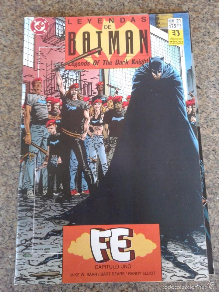 C&oacute;mics: LEYENDAS DE BATMAN -- N&ordm; 21 -- DC / ZINCO -- - Foto 1