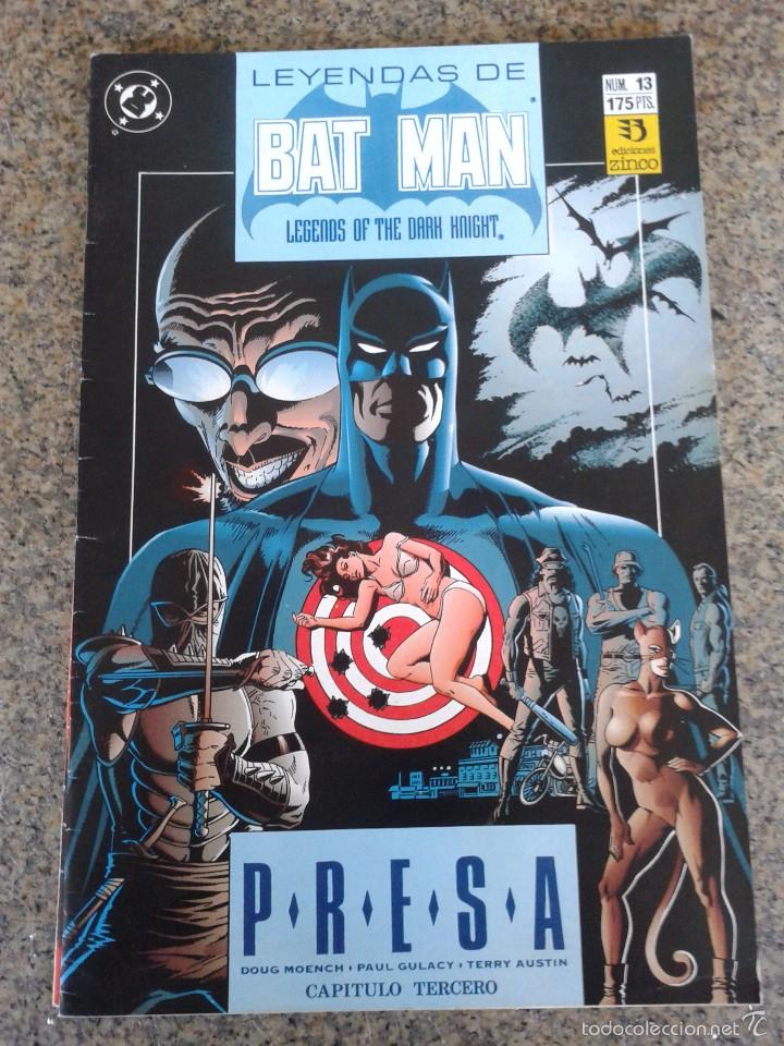 C&oacute;mics: LEYENDAS DE BATMAN -- N&ordm; 13 -- DC / ZINCO -- - Foto 1