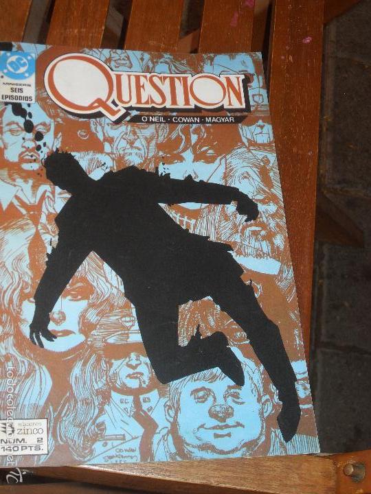 C&oacute;mics: QUESTION N&ordm; 2 DE 6 COMICS DC ZINCO MINISERIE DE 6 EPISODIOS - Foto 1