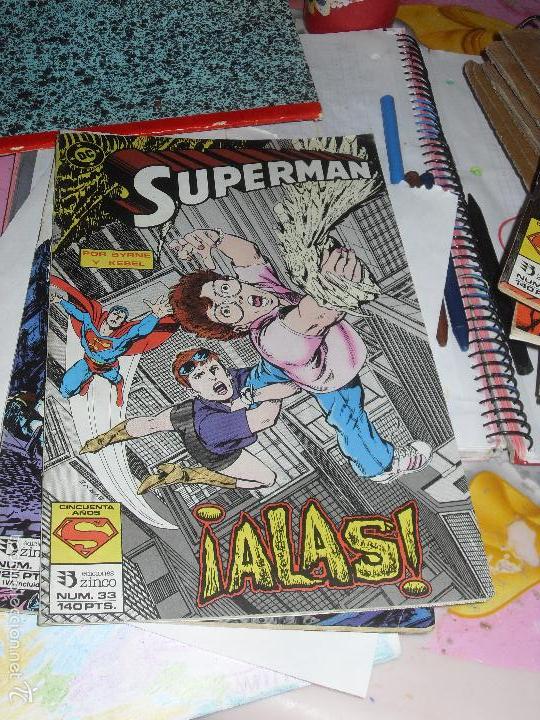 C&oacute;mics: SUPERMAN N&ordm; 33 ALAS COMICS DC ZINCO - Foto 1
