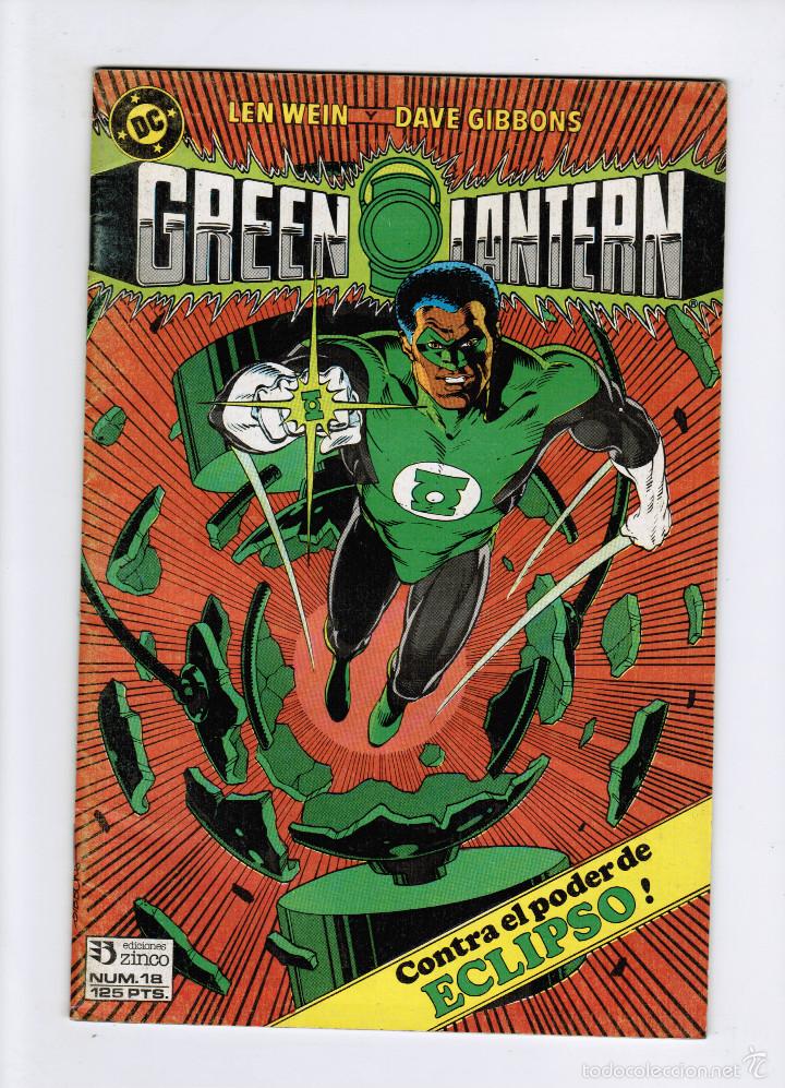 C&oacute;mics: GREEN LANTERN N&ordm; 18 - DC COMIC - ZINCO - Foto 1