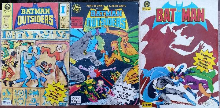 C&oacute;mics: LOTE DE BATMAN Y LOS OUTSIDERS. EDICIONES ZINCO. BUEN ESTADO. - Foto 1