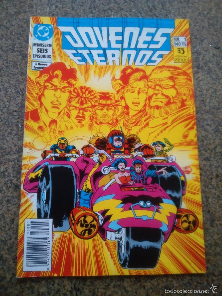 C&oacute;mics: JOVENES ETERNOS -- N&ordm; 1 DE 6 -- EDICIONES ZINCO -- - Foto 1