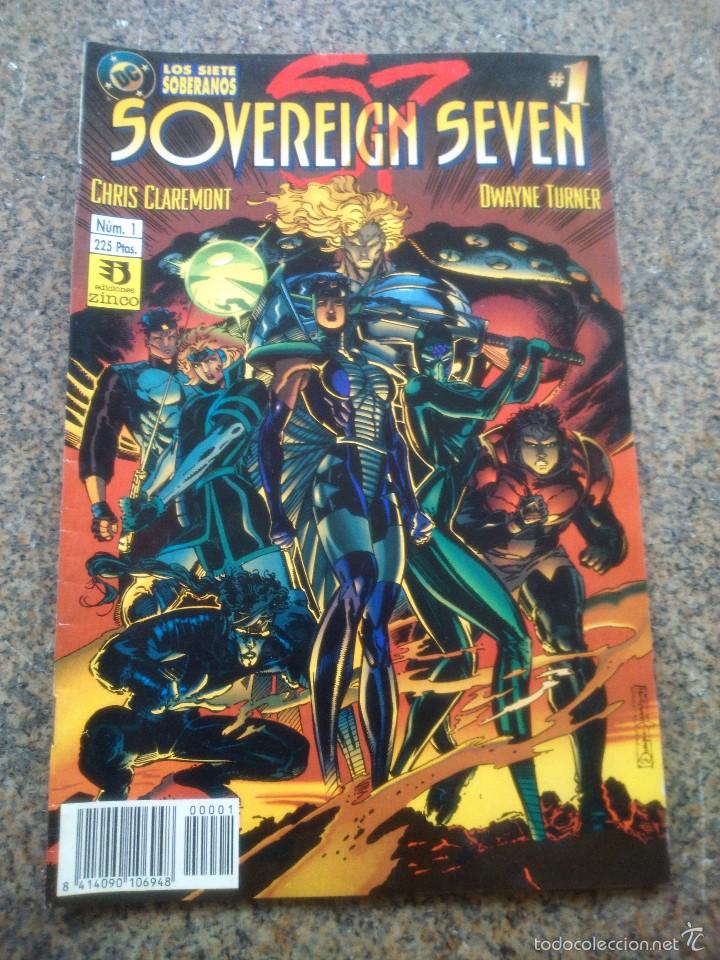 C&oacute;mics: LOS SIETE SOBERANOS -- N&ordm; 1 -- EDICIONES ZINCO -- - Foto 1