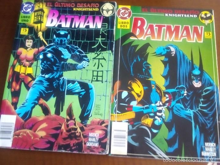 C&oacute;mics: BATMAN LIBRO 1 Y 2 EL ULTIMO DESAFIO - Foto 1