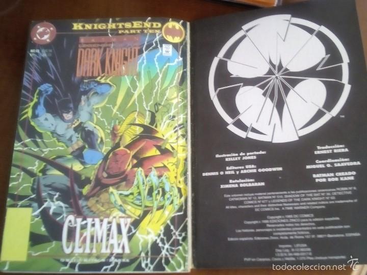 C&oacute;mics: BATMAN LIBRO 1 Y 2 EL ULTIMO DESAFIO - Foto 9
