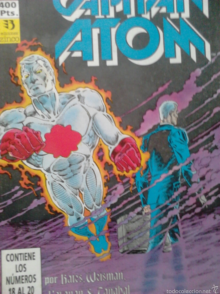 C&oacute;mics: Capit&aacute;n Atom 5 retapados del 1 al 20 colecci&oacute;n completa. - Foto 1