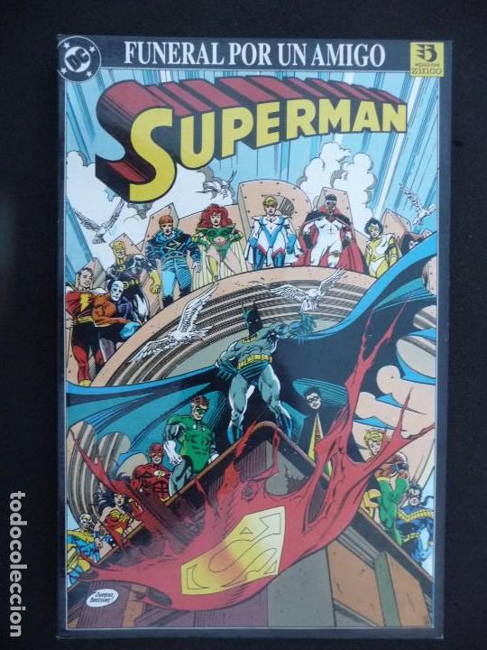C&oacute;mics: SUPERMAN. FUNERAL POR UN AMIGO. ZINCO. - Foto 1