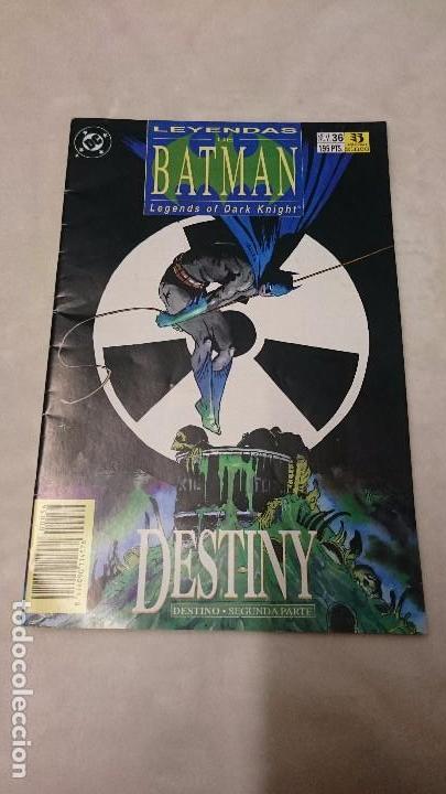 C&oacute;mics: LEYENDAS DE BATMAN NUMERO 36 EDICIONES ZINCO - Foto 1